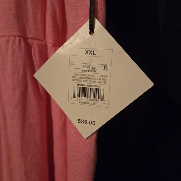 Pink Ruffle Dress - Picture 2 of 2